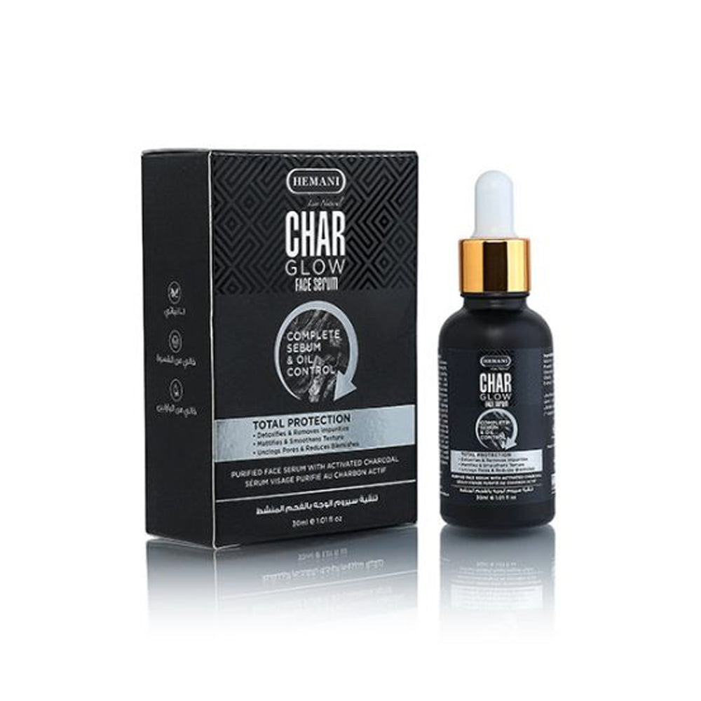 Hemani Char Glow Face Serum 30ml - Snapcart.pk