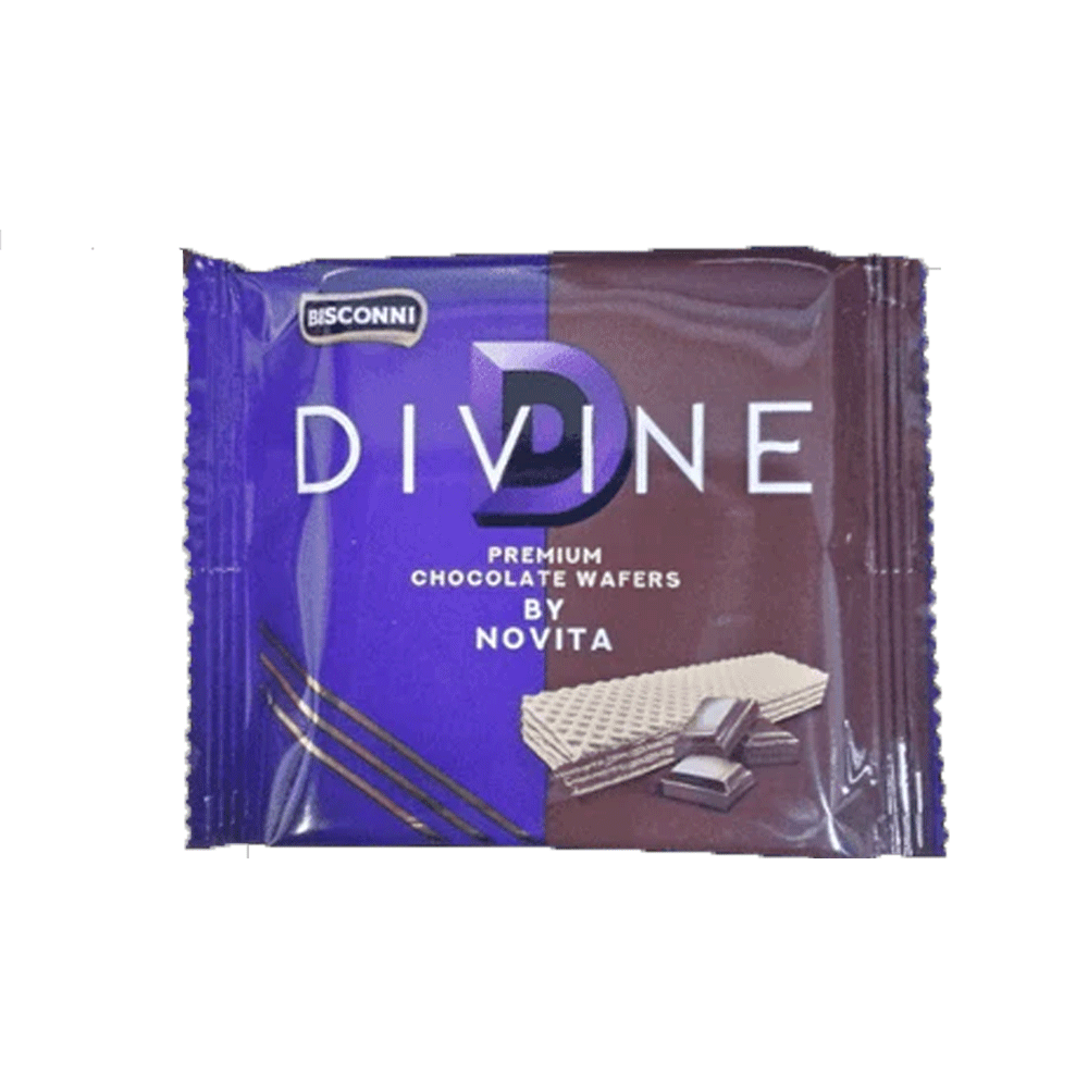 Bisconni Divine Premium Chocolate Wafers 24.9g - Snapcart.pk