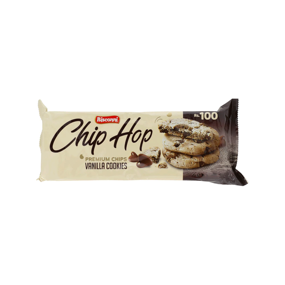 Bisconni Chip Hop Vanilla Cookies 26g