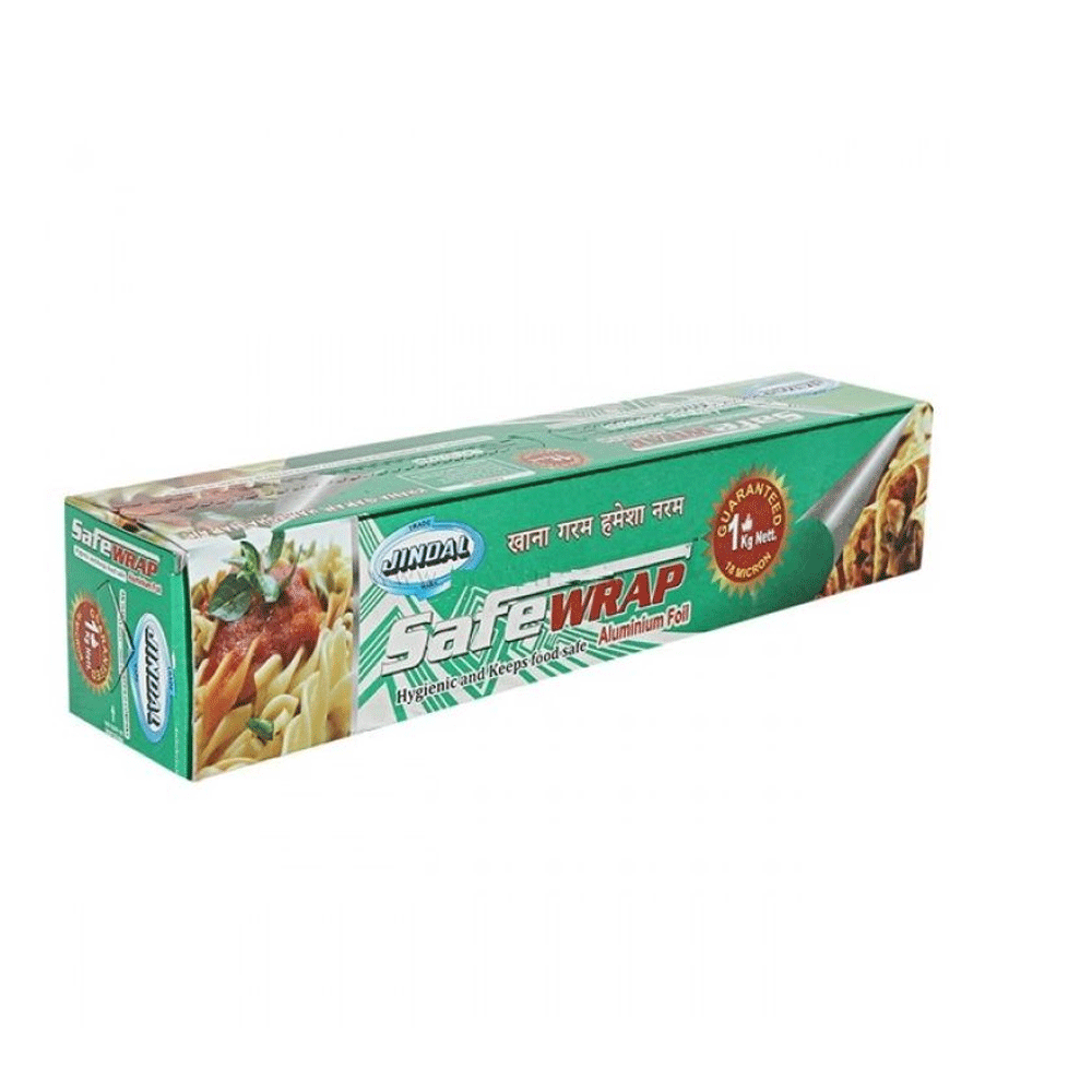 Safe Wrap Aluminium Foil 37.5 Sq.ft 8 Meter 18in