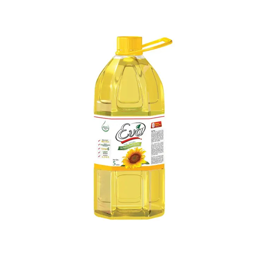 Eva Sunflower Oil 5ltr - Snapcart.pk