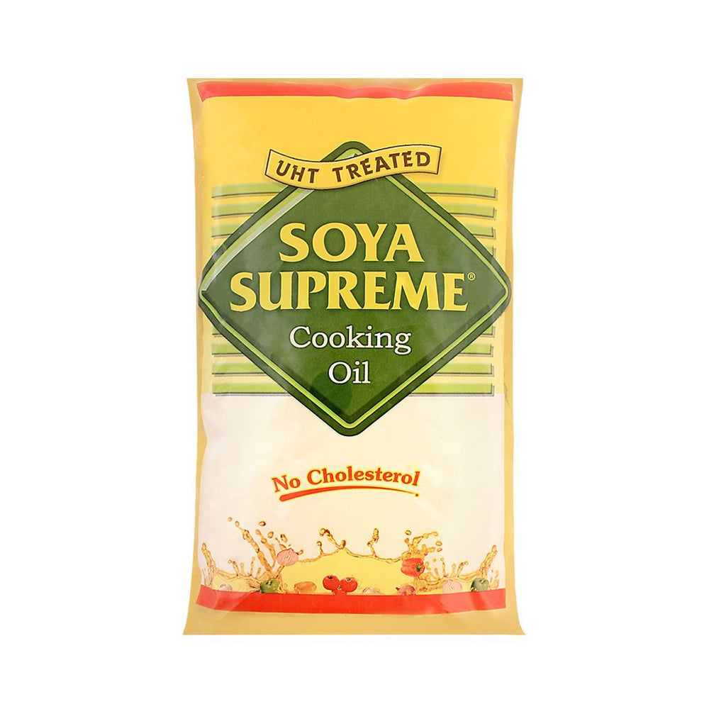 Soya Supreme Cooking Oil 1ltr Pouch - Snapcart.pk