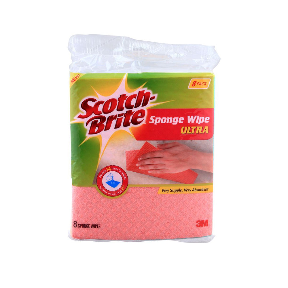 Scotch Brite Sponge Wipe 8s - Snapcart.pk