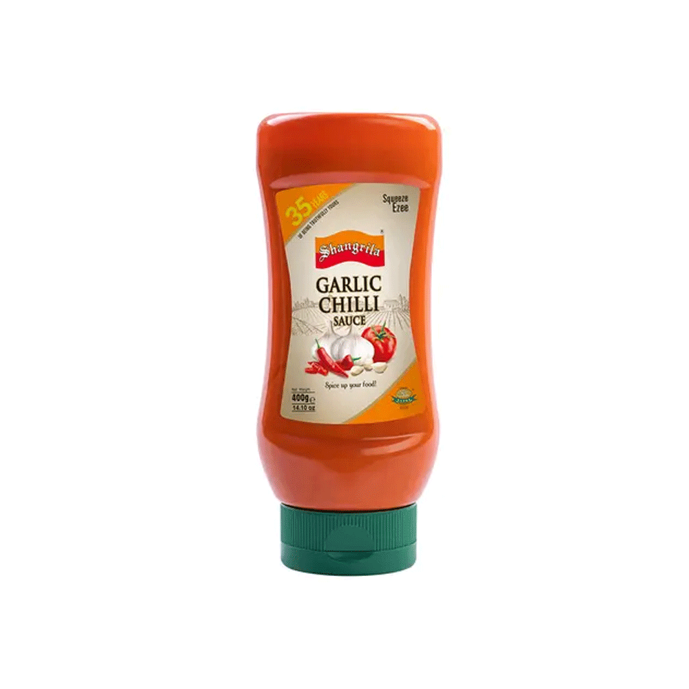 Shangrila Garlic Chilli Sauce Bottle 400gm - Snapcart.pk