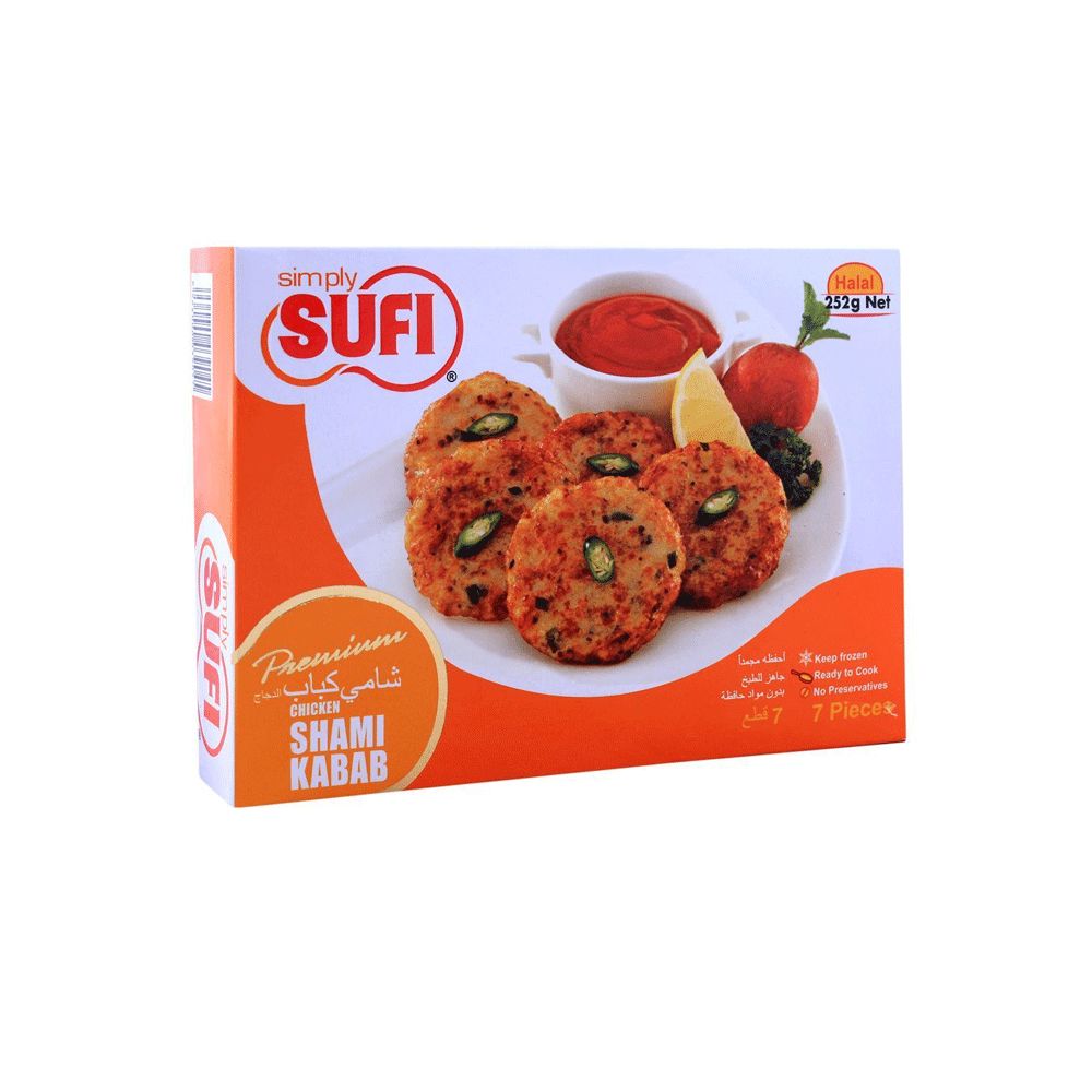 Sufi Chicken Shami Kabab 252g - Snapcart.pk