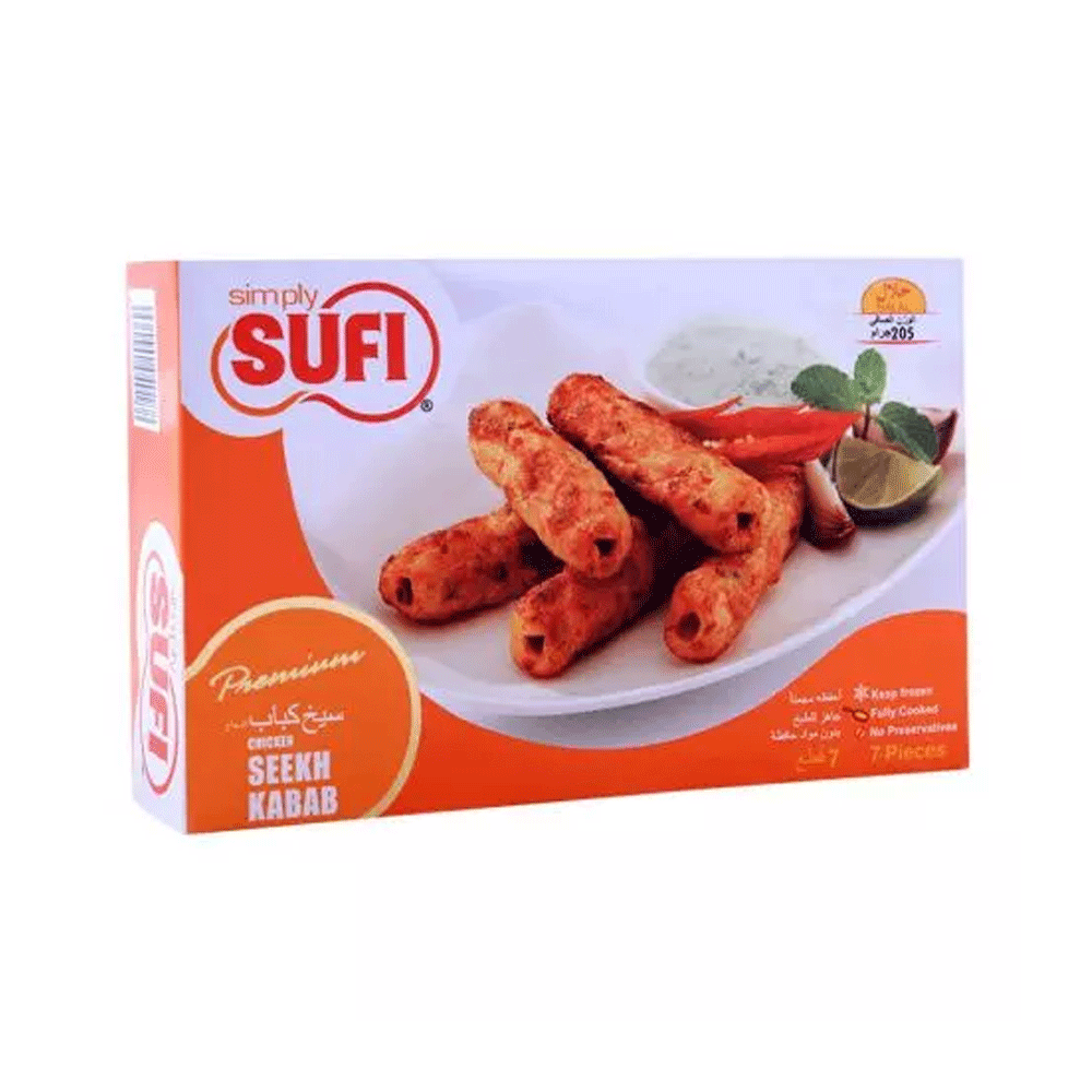 Sufi Chicken Seekh Kabab 205g