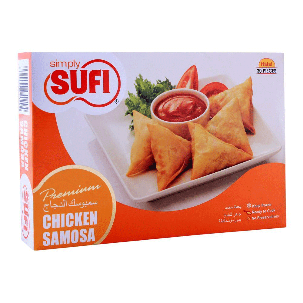 Sufi Chicken Samosa 30 Pcs 420g