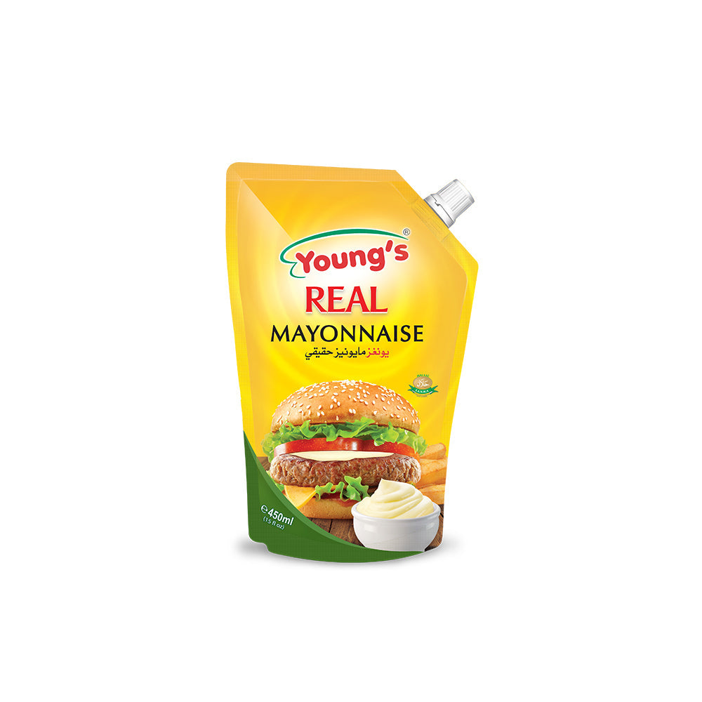 Youngs Real Mayonnaise 450ml - Snapcart.pk