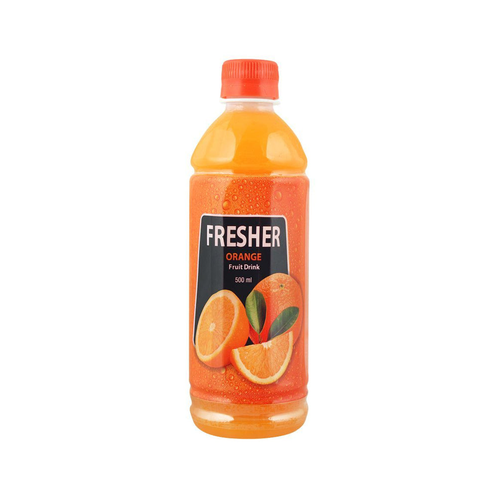 Fresher Orange Fruit Drink 500ml Bottle - Snapcart.pk