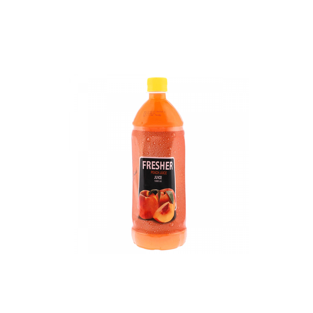 Fresher Peach Fruit Drink 1000ml Bottle - Snapcart.pk
