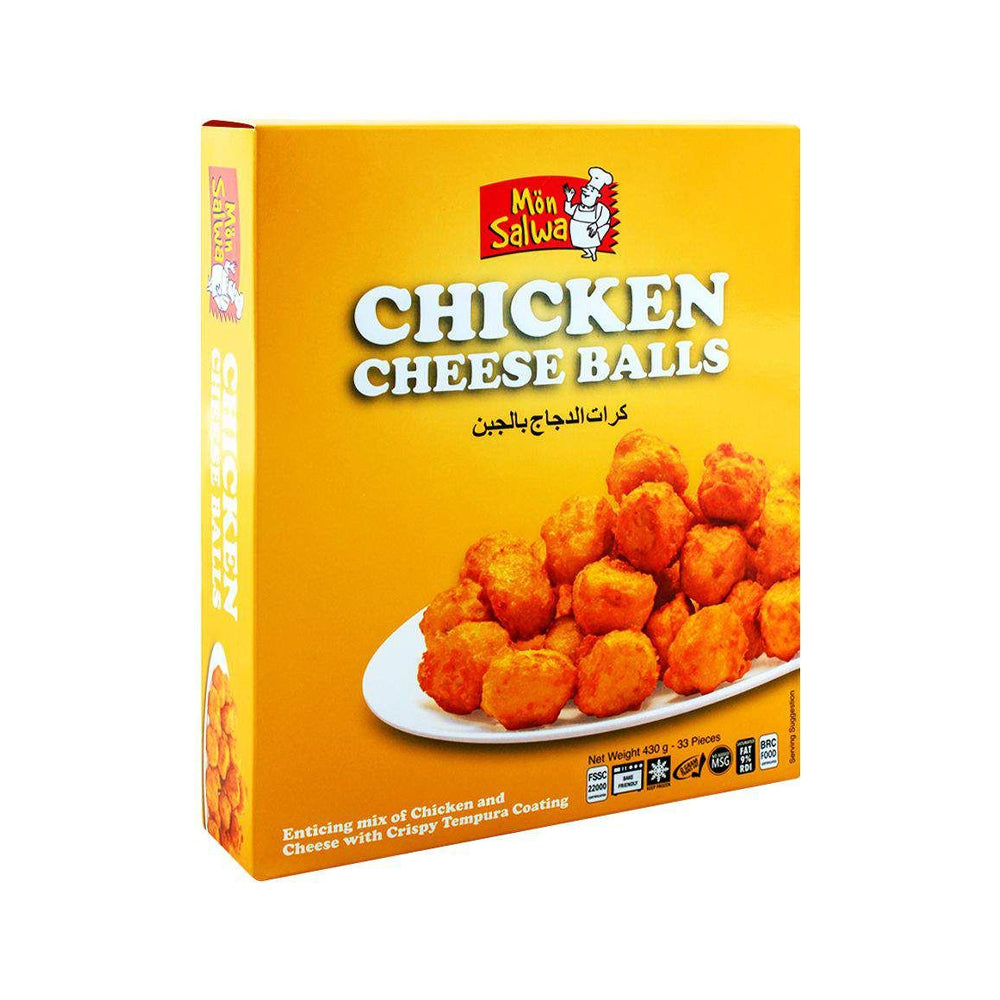 Mon Salwa Chicken Cheese Balls 430g 33s - Snapcart.pk
