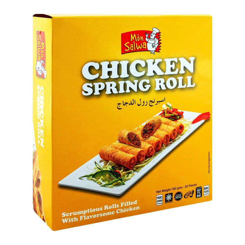Mon Salwa Chicken Spring Roll 700g 20s