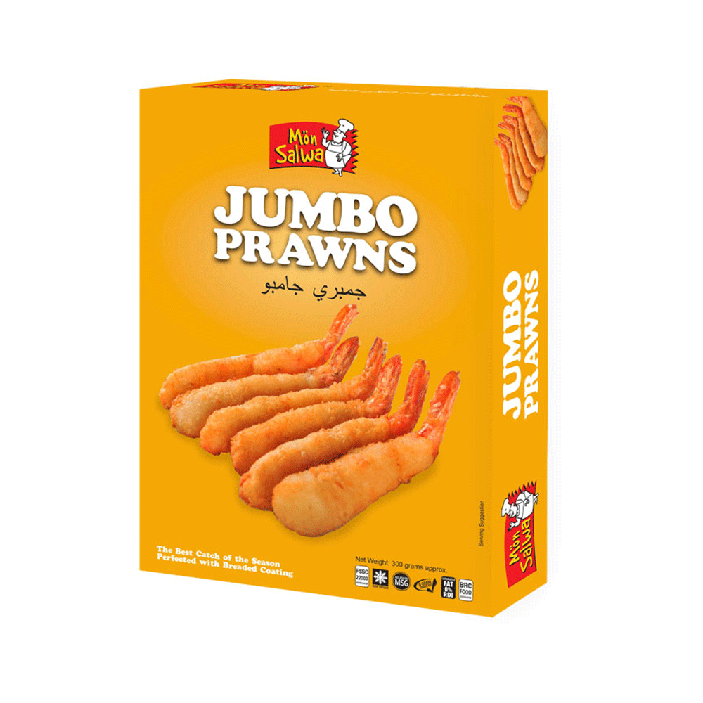 Mon Salwa Jumbo Prawns 300g