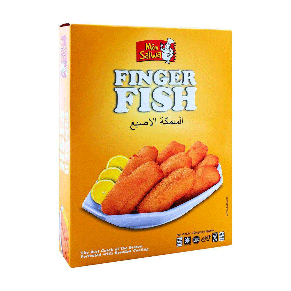 Mon Salwa Finger Fish 400g