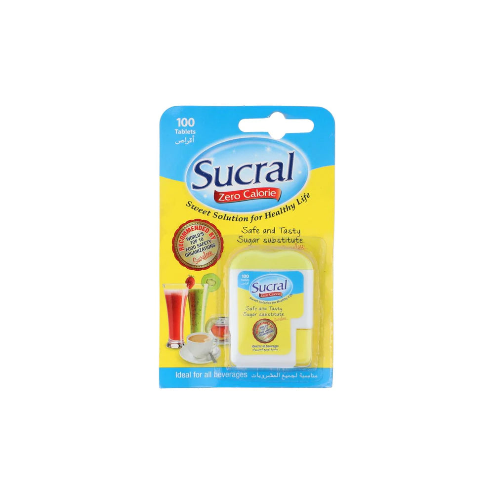 Sucral Zero Colries 100tabs - Snapcart.pk