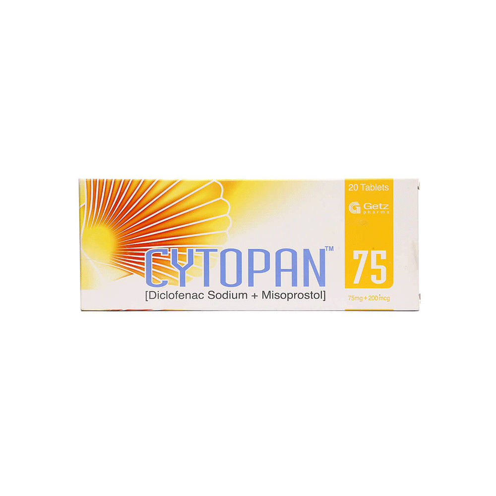 Cytopan 75mg Tab Strip