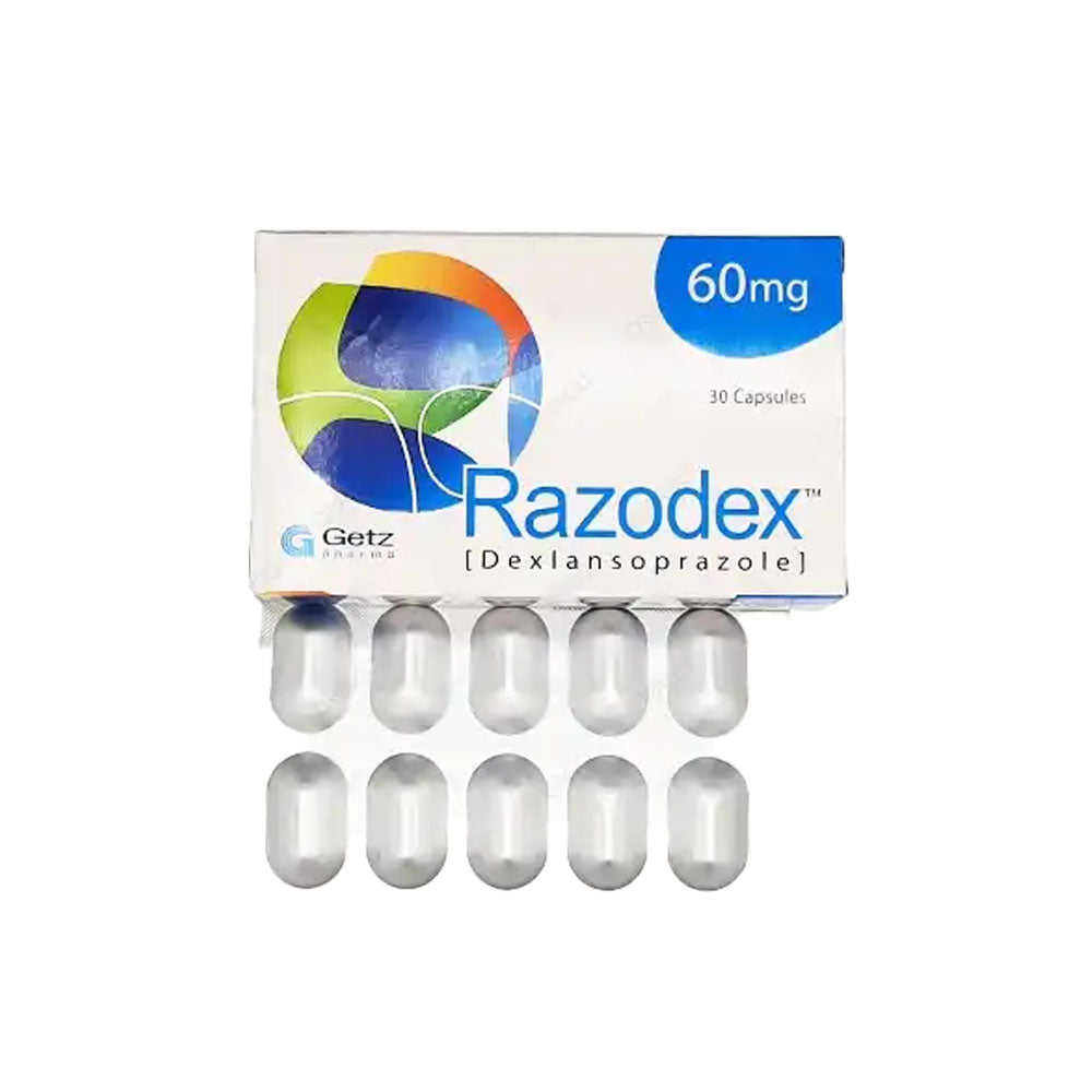 Razodex 60mg Caps 10s Strip