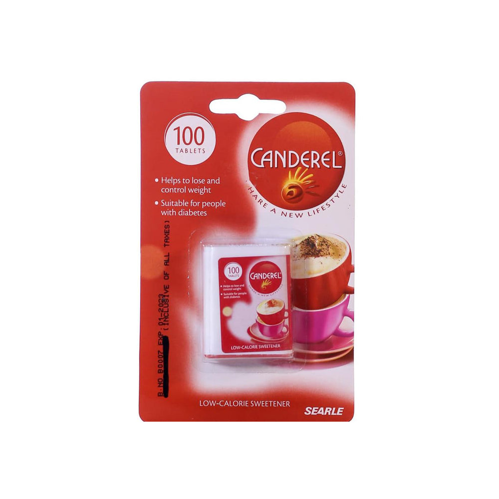 Canderel Low Calorie Sweetener Tab 100s - Snapcart.pk