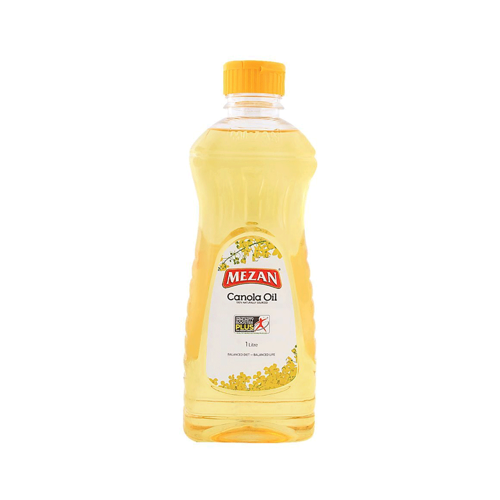 Meezan Canola Oil 1litre Bottle - Snapcart.pk