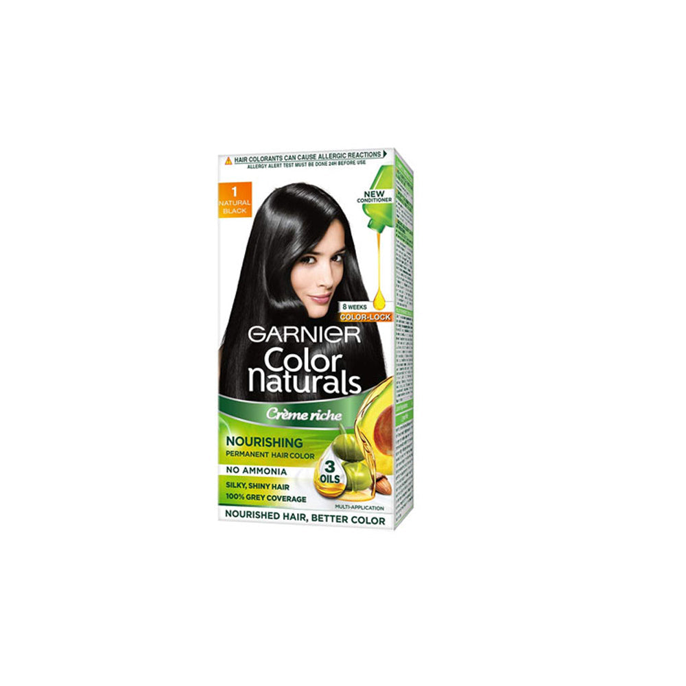 Garnier Color Naturals Creme 1 Natural Black - Snapcart.pk