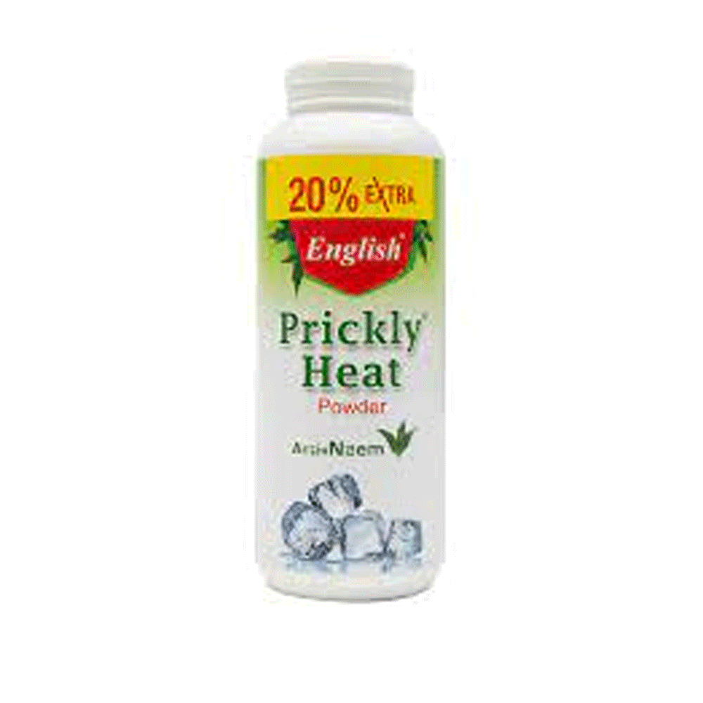 English Prickly Heat Powder Activ Neem 110g - Snapcart.pk