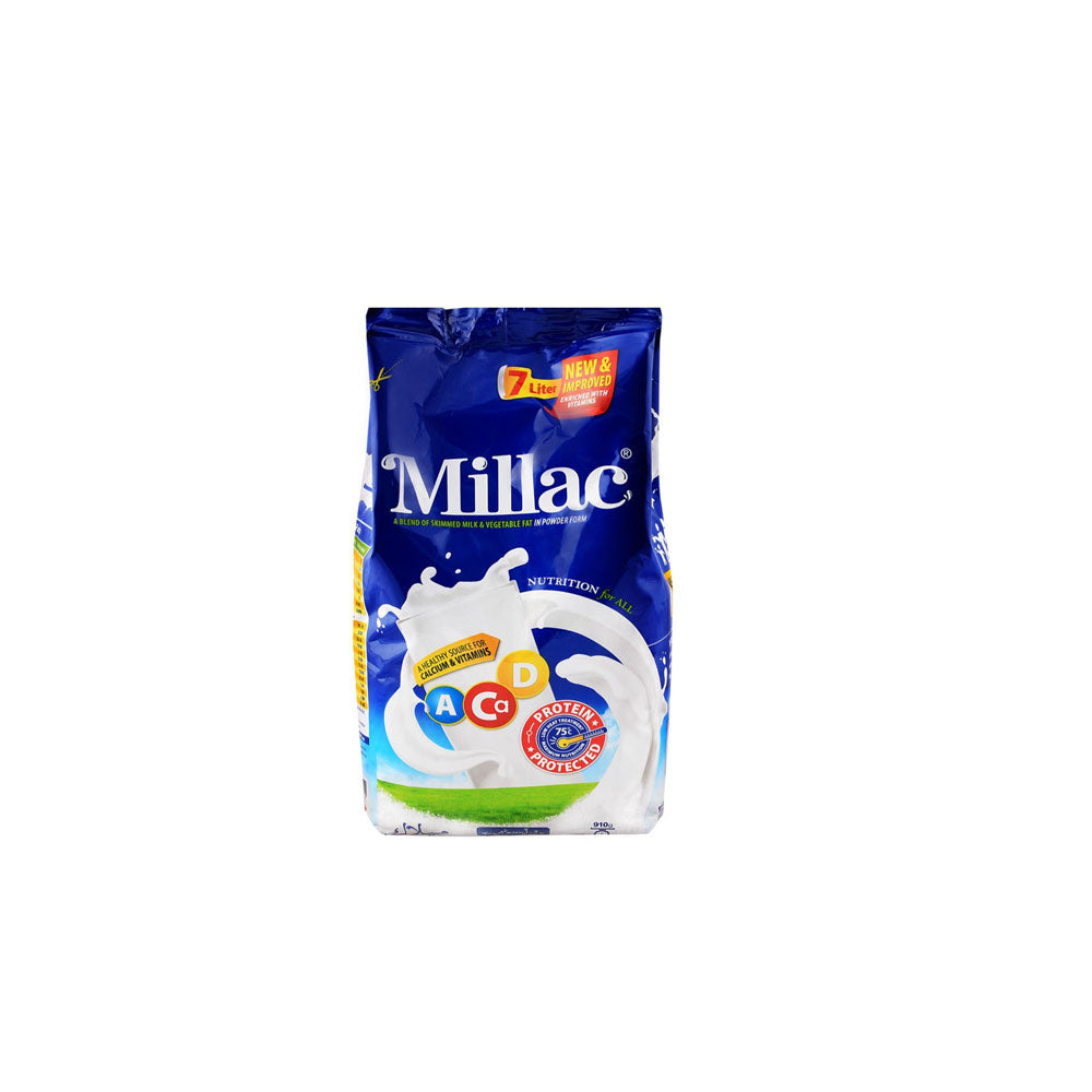 Millac Milk Powder 910g - Snapcart.pk