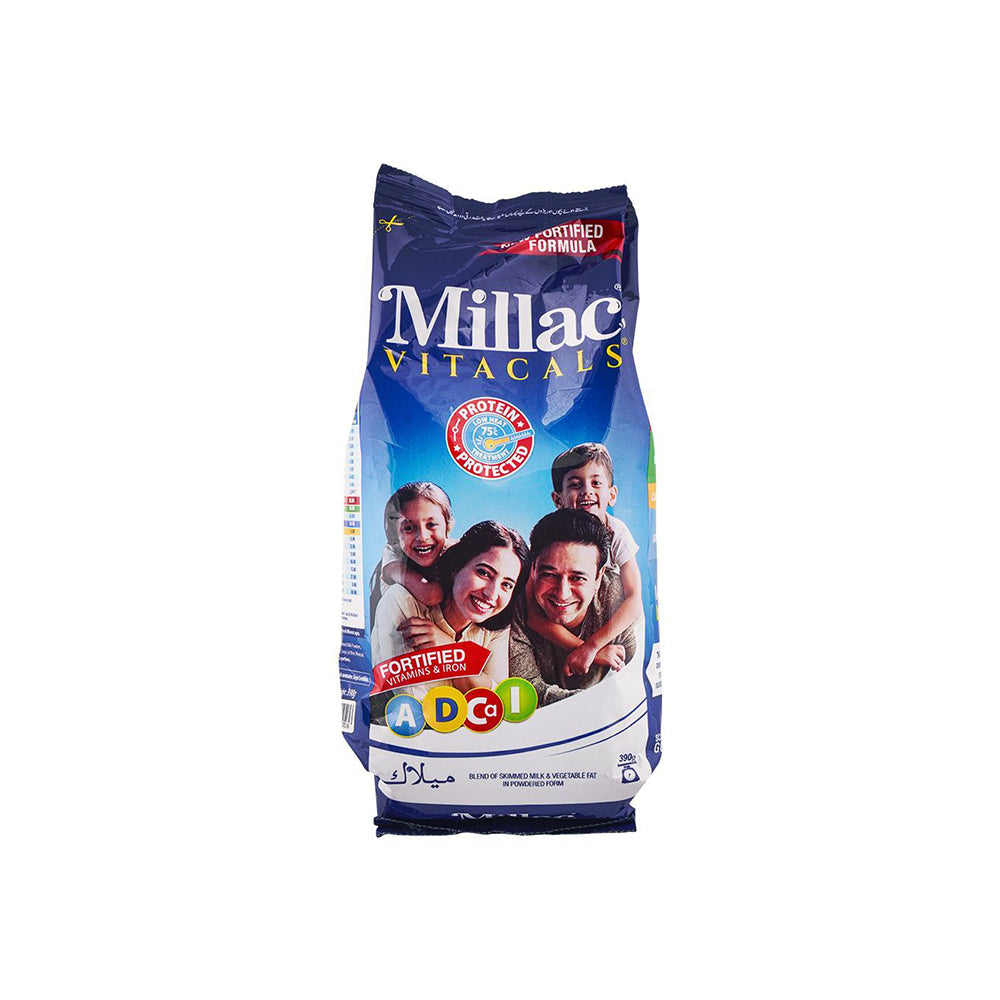 Millac Milk Powder 390g - Snapcart.pk