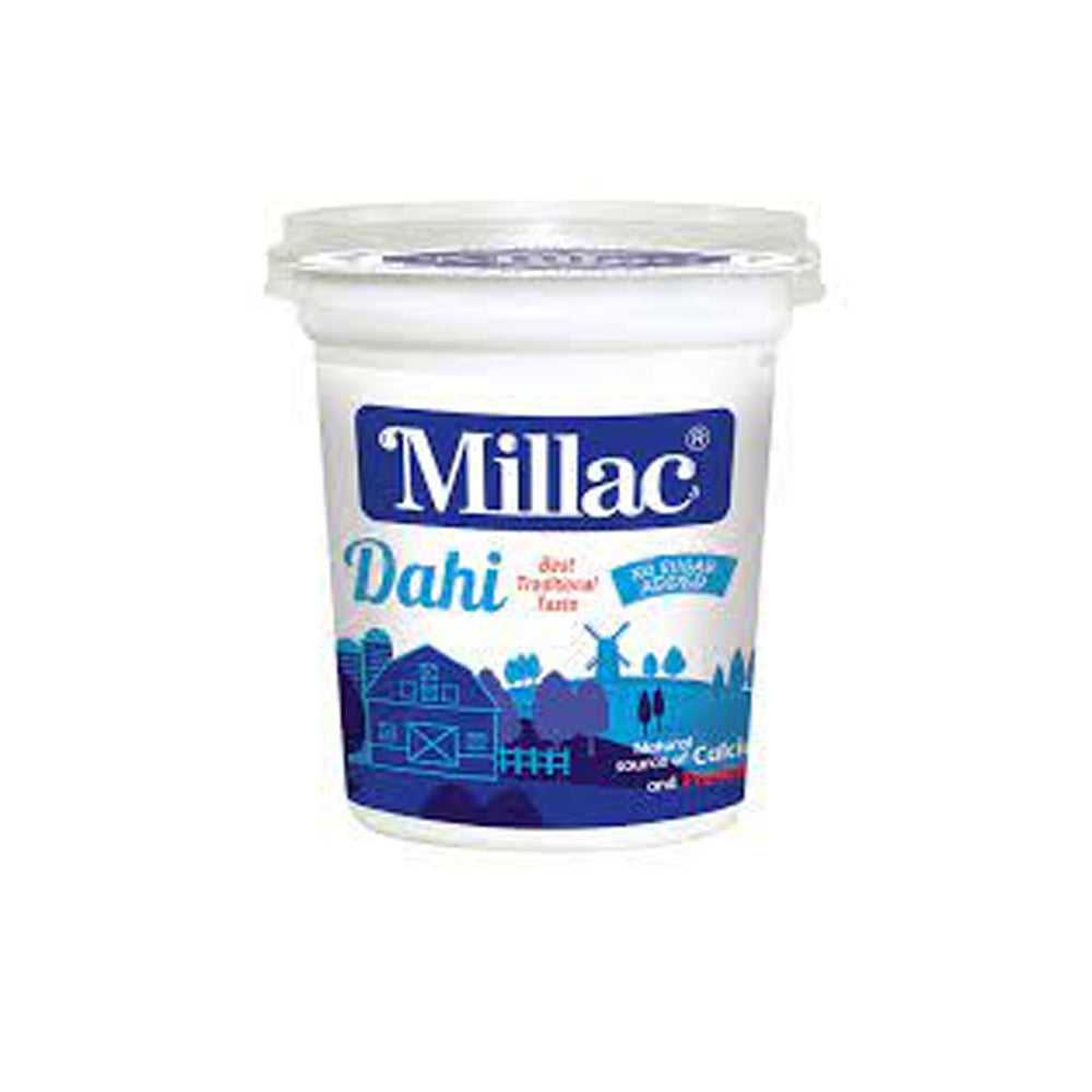 Millac Plain Yogurt 400gm - Snapcart.pk