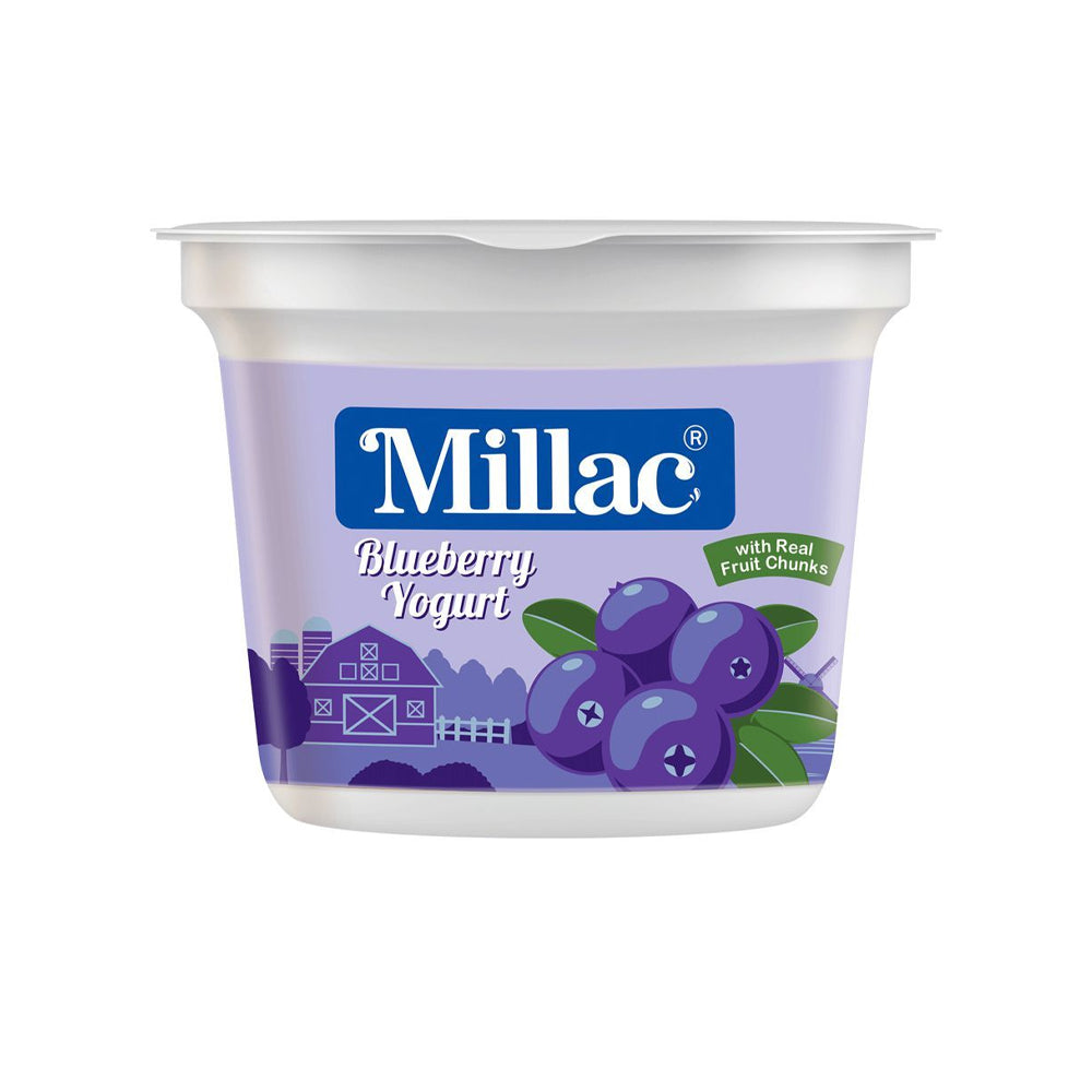 Millac Fruit Blueberry Yogurt 250g - Snapcart.pk