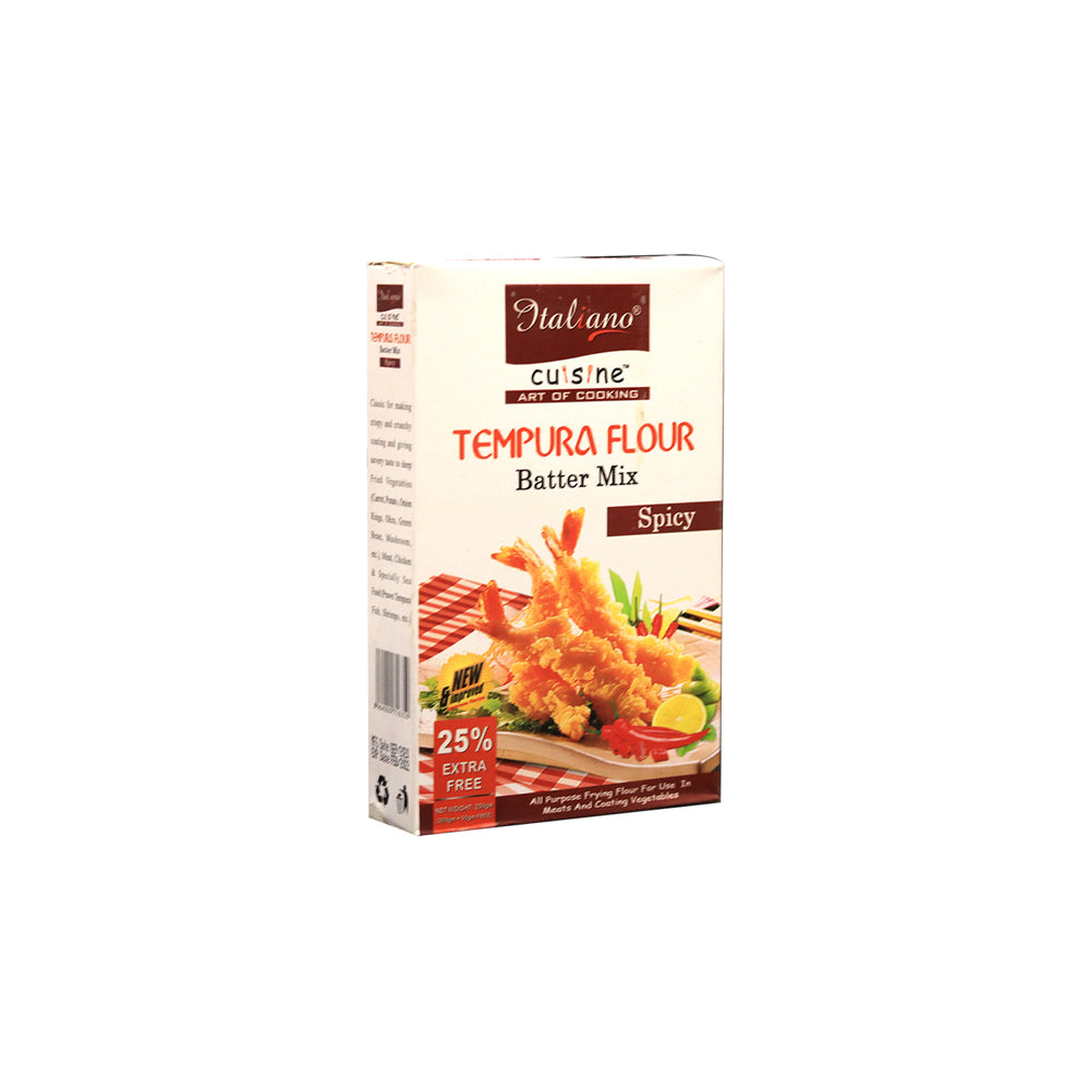 Italiano Tempura Flour Hot&spicy 200g - Snapcart.pk