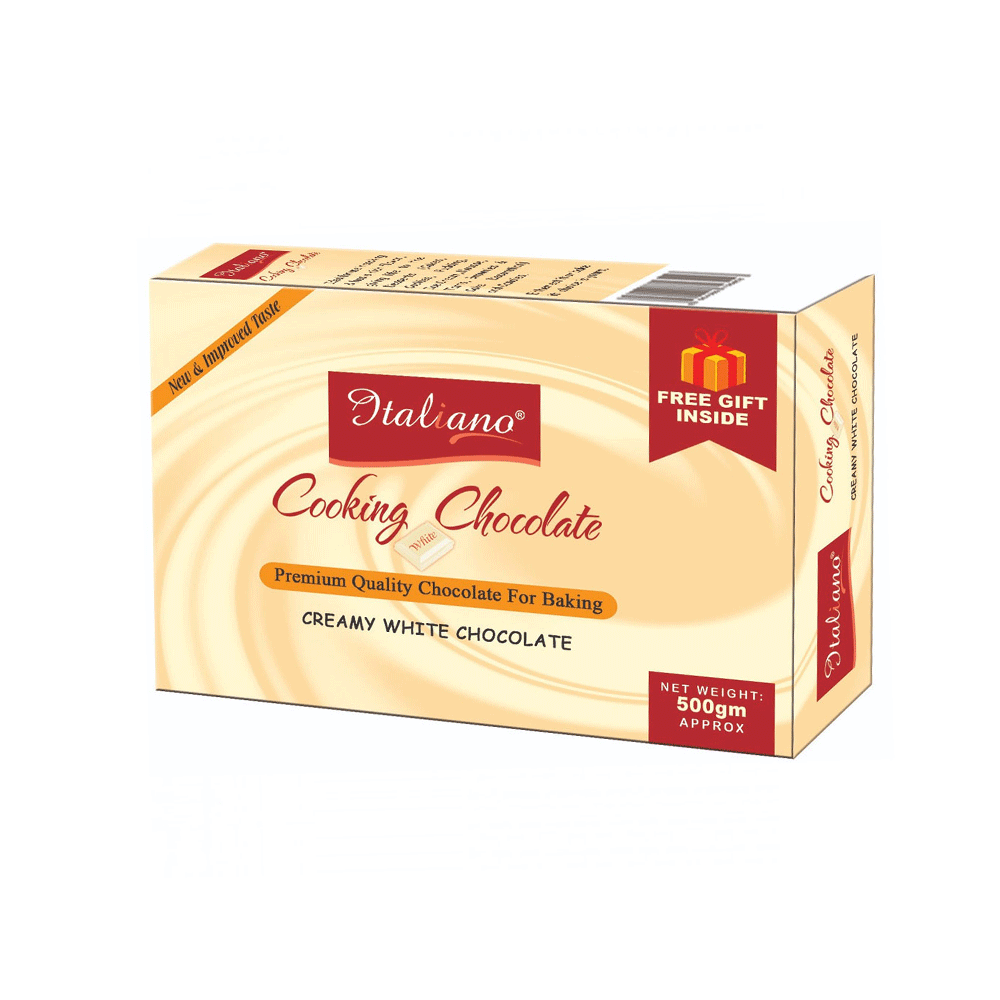 Italiano Cooking Chocolate White 500g