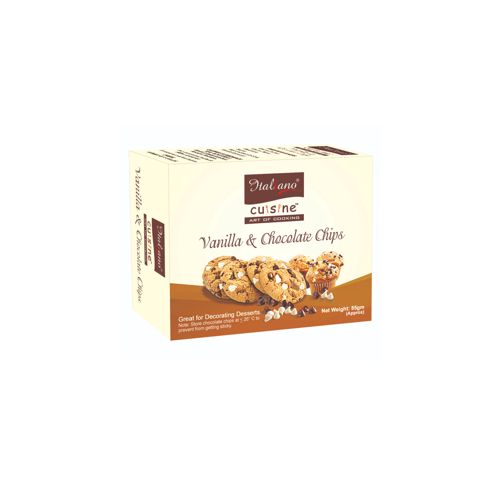 Italiano Vanilla & Chocolate Chips 85g - Snapcart.pk