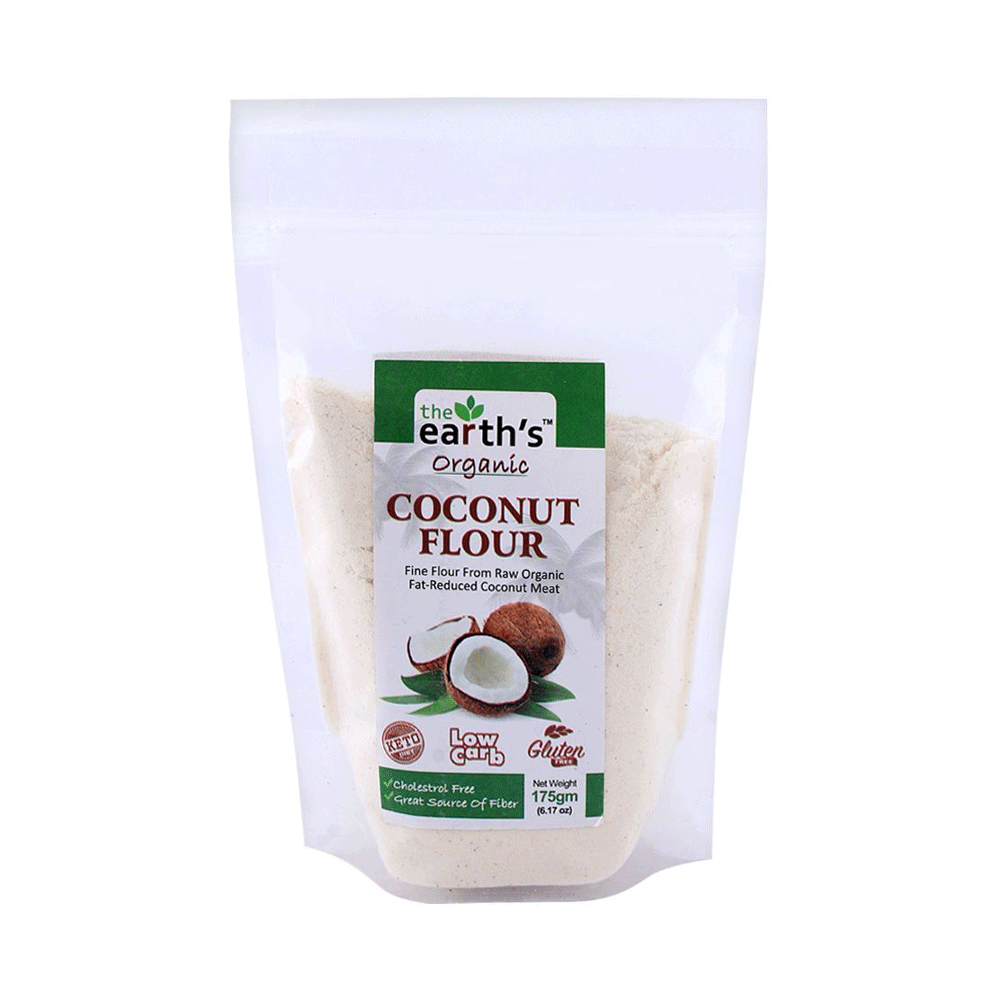 The Earth's Organic Coconut Flour 175g