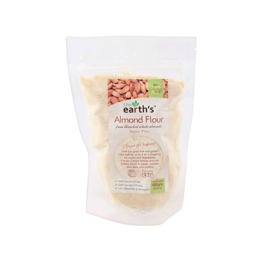 The Earth's Almond Flour 180g - Snapcart.pk