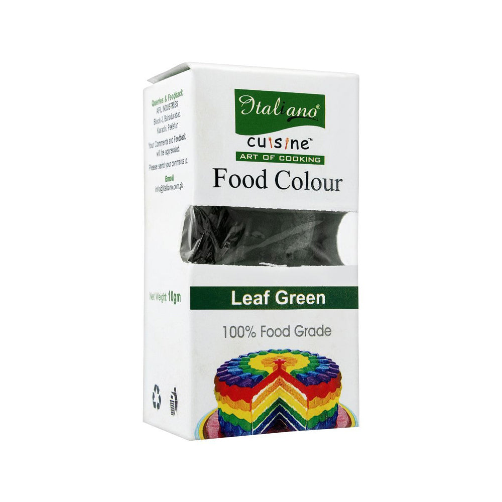 Italiano Food Colour Leaf Green 10g - Snapcart.pk