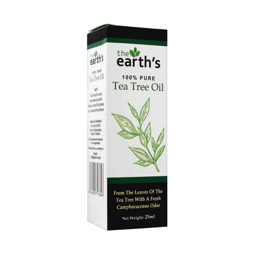The Earth's Tea Tree Oil 25ml - Snapcart.pk