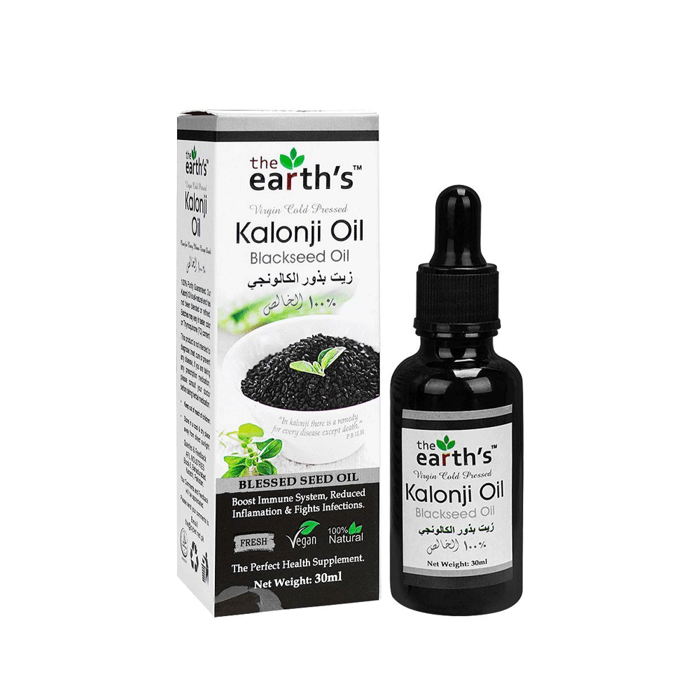 The Earth's Kalonji Oil 30ml - Snapcart.pk
