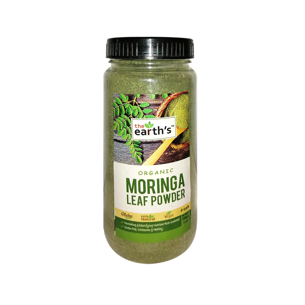 The Earth's Organic Morings Leaf Powder 150g - Snapcart.pk