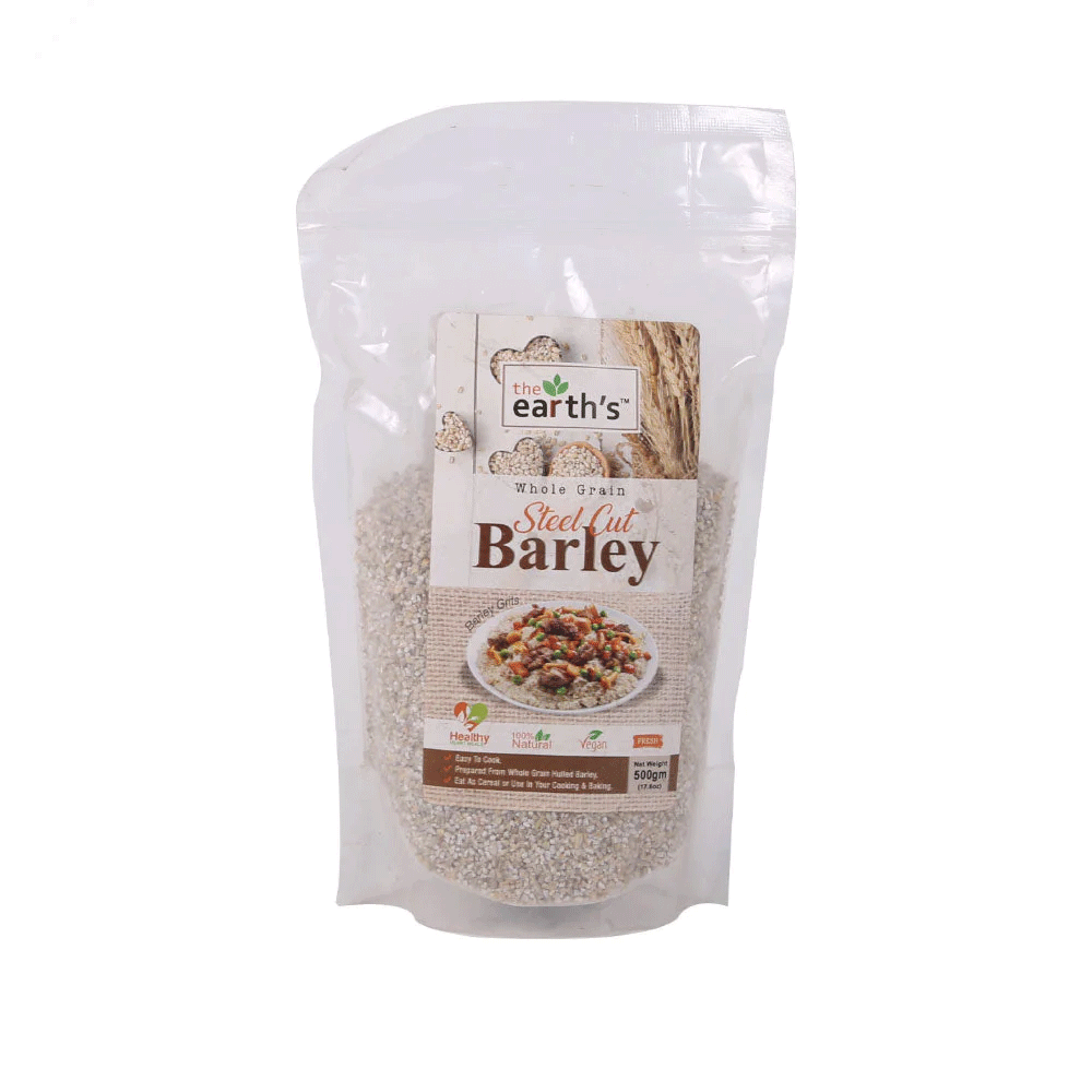 The Earth's Steel Cut Barley 500g - Snapcart.pk