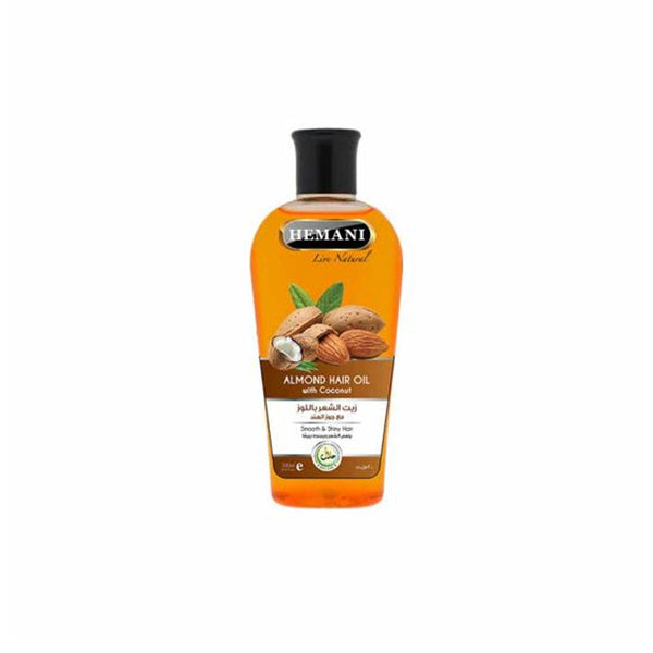 Hemani Hair Oil Almond 200ml - Snapcart.pk