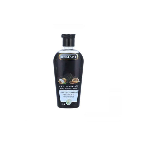 Hemani Hair Oil Black Seed 200ml - Snapcart.pk
