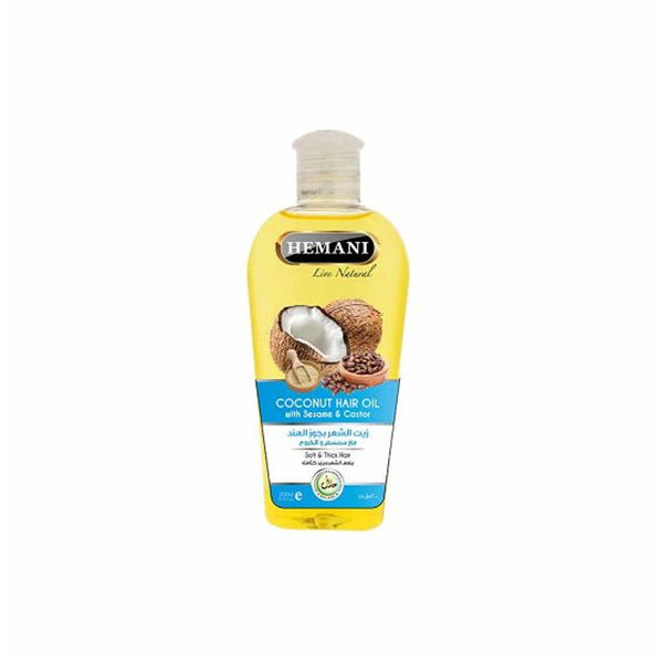 Hemani Hair Oil Coconut 200ml - Snapcart.pk