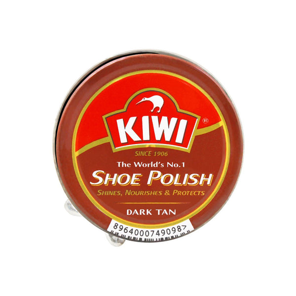 Kiwi Shoe Polish Dark Tan 45ml - Snapcart.pk