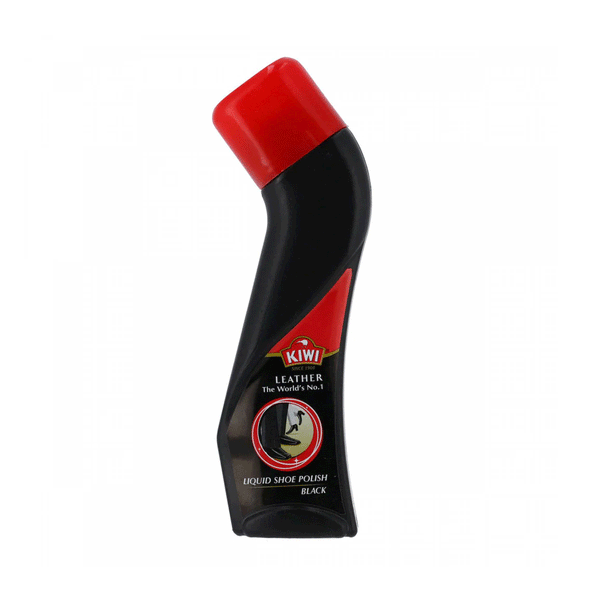 Kiwi Liquid Polish Black 75ml - Snapcart.pk