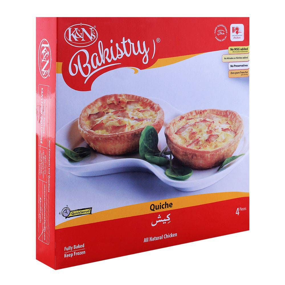 K&n Qbakistry Quiche 4s 600g
