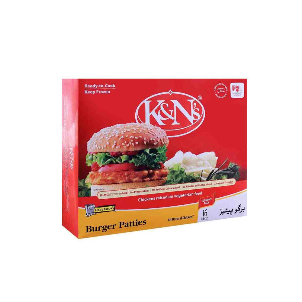 K&ns Burger Patties 16s 1070g - Snapcart.pk