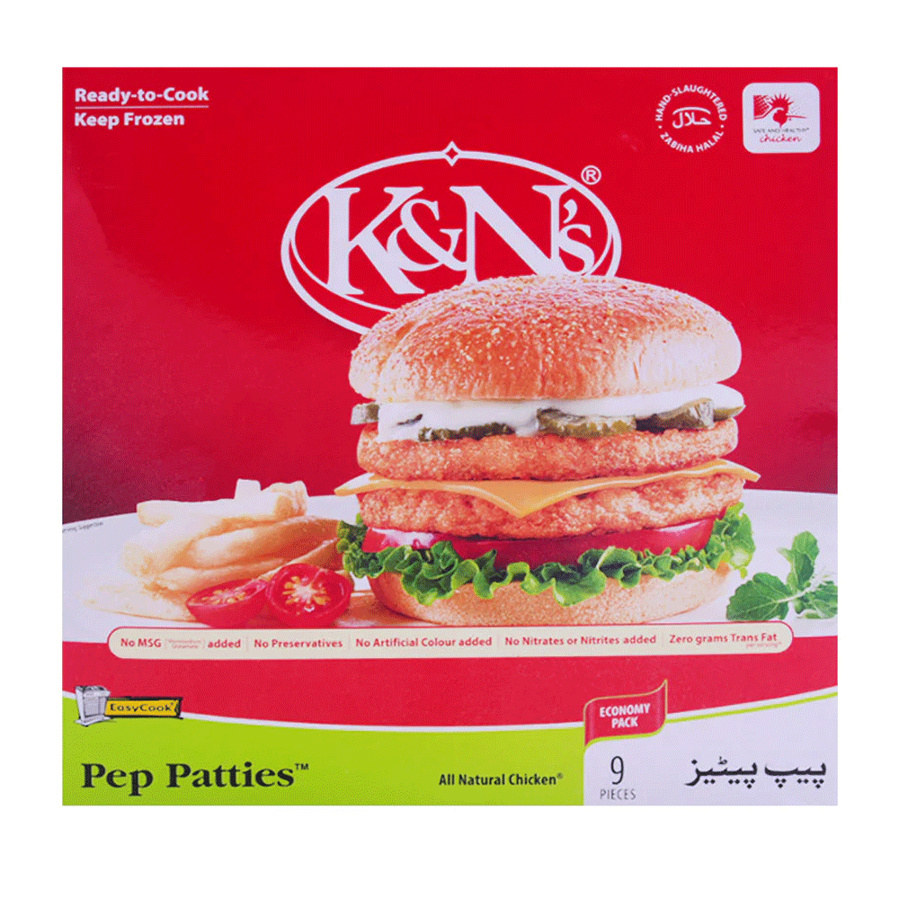 K&N's Pep Patties 850g