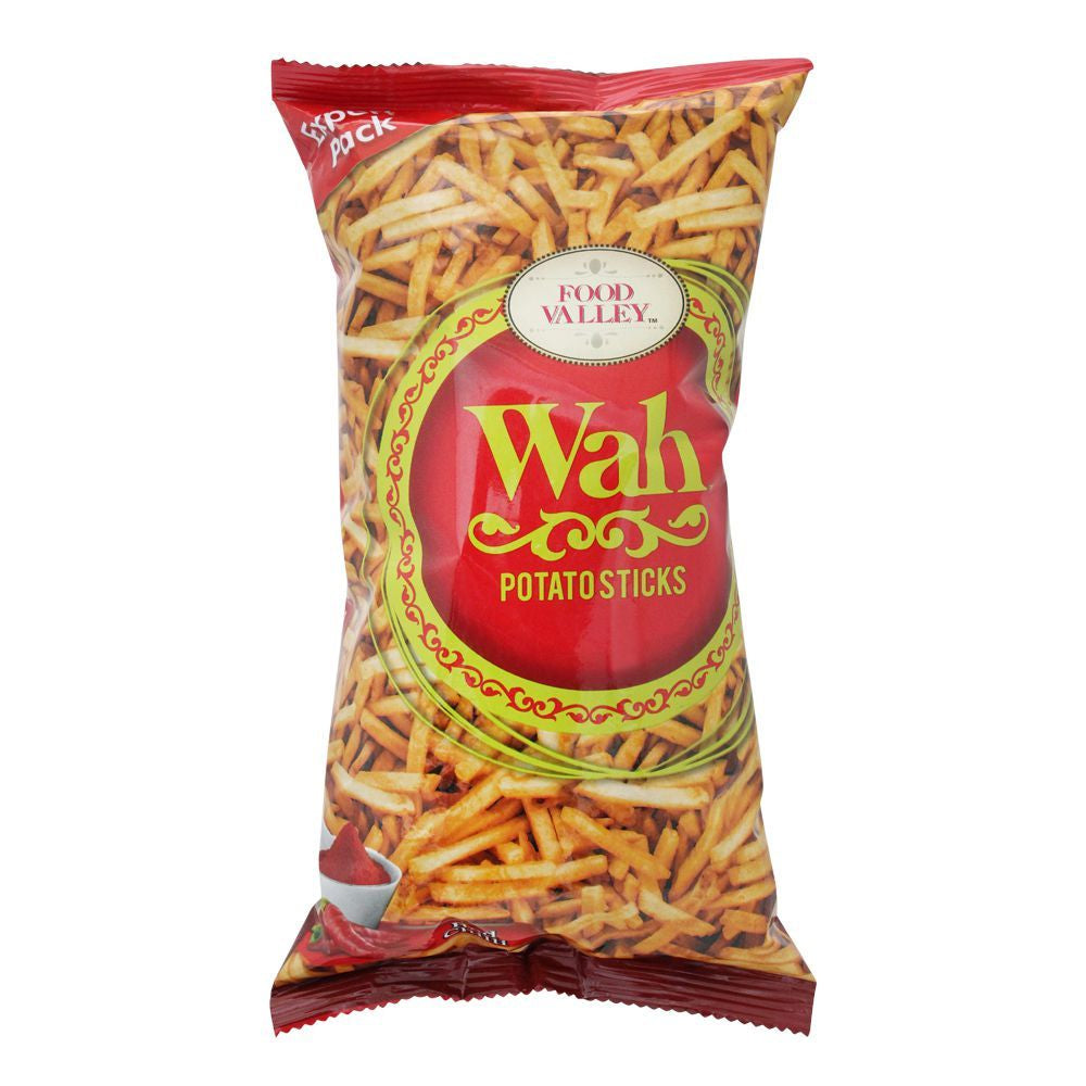 Wah Potato Sticks - Red Chilli 150g - Snapcart.pk