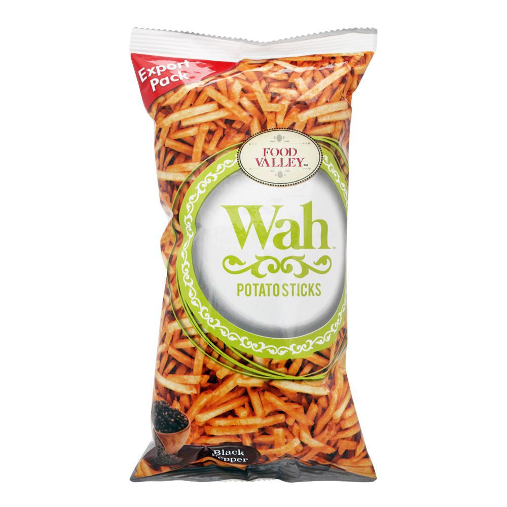 Wah Potato Sticks - Black Pepper 150g - Snapcart.pk