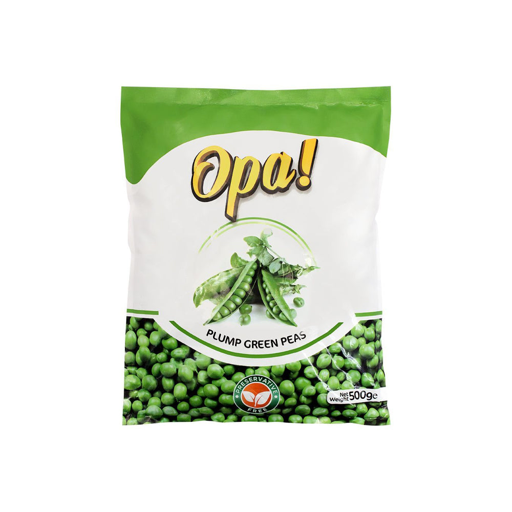 Opa Plump Green Peas 500g - Snapcart.pk